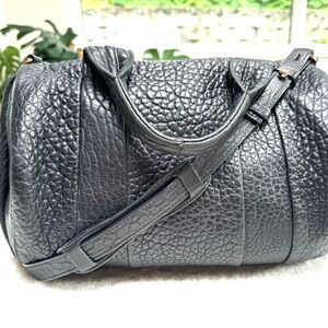 Alexander Wang Rocco Bag | Black Leather | Rose Gold Hardware